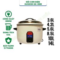 Nồi cơm điện công nghiệp cỡ to GUGKDD GK-3000 Dung tích 8.5L - Hàng chính hãng - Bảo hành 12 tháng