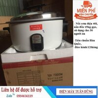 Nồi cơm điện công nghiệp nhập khẩu nguyên chiếc Hàn Quốc Gali 40l-4500w uy tín chất lượng bảo hành 24 tháng noi com dien [bonus]