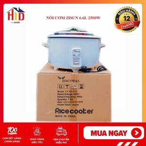 Nồi cơm điện công nghiệp Zisun 20 lit
