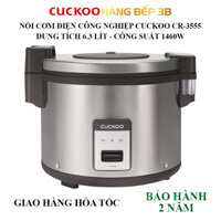 Nồi cơm điện công nghiệp Cuckoo CR-3555 - Dung tích đến 6.3 lít - Chức năng Nấu - Hầm - Hâm nóng