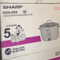 🍀Nồi Cơm Điện Công Nghiệp Sharp KSH-D55