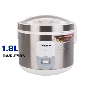 Nồi cơm điện Daewoo dạng cơ, 1.8L, CS: 700W, DWR-F505