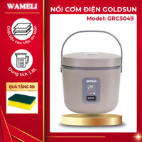 Nồi cơm điện Goldsun 1.8L GRC5049 thiết kế lòng niêu bảo hành 12 tháng chính hãng