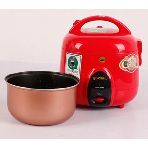 Nồi cơm điện Goldsun ARC-G150GP (W/R) - Nồi cơ, 1.5 lít, 500W