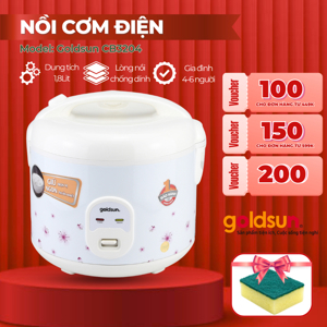 Nồi cơm điên Goldsun CB3204 1,8 lít