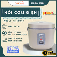 Nồi cơm điện Goldsun GRC5049 1.8L thiết kế lòng niêu chính hãng