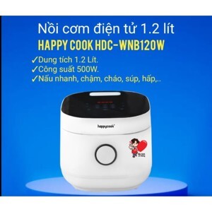 Nồi cơm điện Happy Cook HDC-WNB120W - 1.2 lít