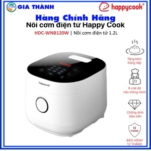 Nồi cơm điện Happy Cook HDC-WNB120W - 1.2 lít