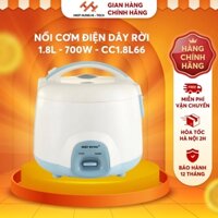 Nồi Cơm Điện HIỆP HƯNG Dây Rời Dung Tích 1,8L Công Suất 700W Thiết Kế Chống Dính Chính Hãng - CC1.8L66