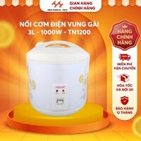 Nồi Cơm Điện HIỆP HƯNG Vung Gài Dung Tích 3L Công Suất 1000W Thiết Kế 2 Lớp Chống Dính Chính Hãng - TN1200