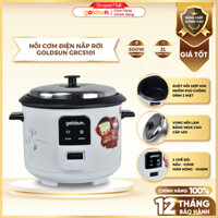 Nồi Cơm Điện Hợp Kim Nhôm Goldsun Phủ Chống Dính Nắp Rời Dung Tích 2.8L - GRC5101