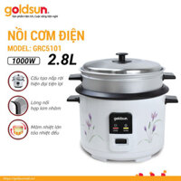 Nồi Cơm Điện Hợp Kim Nhôm Goldsun Phủ Chống Dính Nắp Rời Dung Tích 2.8L - GRC5101