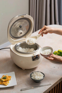 Nồi cơm điện Inox 304 KL-2026, dung tích lõi 1.2L, phù hợp gia đình 2-4 người  | Cobar Store