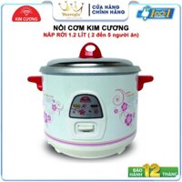 Nồi Cơm Điện Kim Cương 1.2L 1.2 Lít Nắp Rời - Hàng Chính Hãng Bảo Hành 12 Tháng