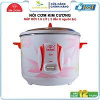 Nồi Cơm Điện Kim Cương 1.8 Lít Nắp Rời Hàng Chính Hãng Bảo Hành 12 Tháng