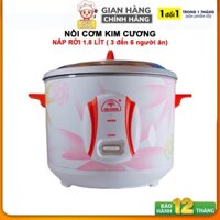 Nồi Cơm Điện Kim Cương 1.8 Lít Nắp Rời Hàng Chính Hãng Bảo Hành 12 Tháng