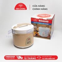 Nồi Cơm Điện Kim Cương 1.8 Lít - Nắp Gài [Chính Hãng] [Bảo Hành 12 Tháng]