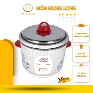 Nồi cơm điện Kim Cương - Nồi cơ nắp rời, 2.2 lít, 900W