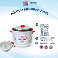 Nồi cơm điện Kim Cương đủ size đủ kích cỡ nắp rời và nắp gài, Nồi cơm điện chính hãng giá rẻ - Gia dụng Hường 68