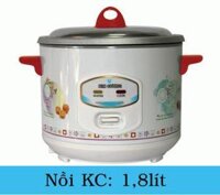 Nồi cơm điện Kim Cương nắp rời 1.8LR - Dung tích 1.8L