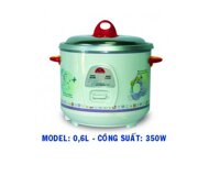 Nồi cơm điện Kim Cương nắp rời 0.6LB ( 06 lít - 350W )