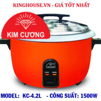 Nồi cơm điện Kim Cương nắp rời KC-4.2L