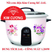 Nồi cơm điện Kim Cương KC-3.6L