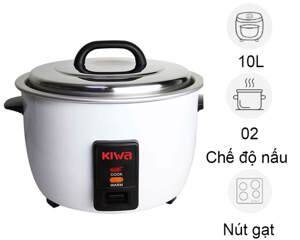 Nồi cơm điện Kiwa MK55RE (MK-55RE) - 10.0 lít, 2950W