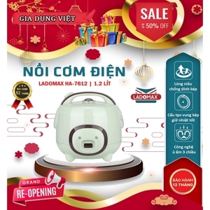 Nồi cơm điện Ladomax HA-7612