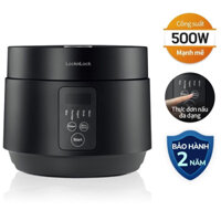 Nồi cơm điện Lock&Lock Compact Rice Cooker 1.2L màu đen EJR346BLK