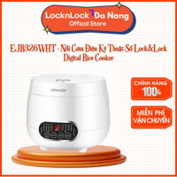 Nồi Cơm Điện LocknLock EJR426WHT 250W 0.8L, Hàng Chính Hãng, Lòng Nồi Phủ Lớp Chống Dính
