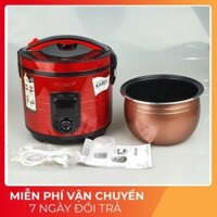 Nồi Cơm Điện Lòng Gang Siêu Dày Nấu Cơm Ngon (1,2L - 1,8L) Kiểu Dáng Nhỏ Gọn Hiện Đại