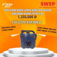 Nồi cơm điện lòng niêu Goldsun GRC5046 dung tích 1.8L, chất liệu cao cấp, bảo hành 12 tháng