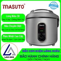 Nồi Cơm Điện Lòng Niêu Masuto MS-RC1200 MS-RC1800 Sừ Dụng Công Nghệ Nhiệt 3D Giúp Cơm Chín Đều Tiết Kiệm Điện Năng