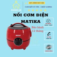 Nồi Cơm Điện MATIKA 1L MTK-RC10 , Khánh An Đồ Gia Dụng online ,  Chất liệu lòng nồi Hợp kim nhôm tráng men chống dính