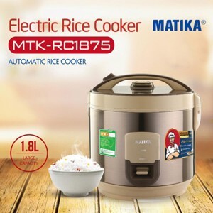 Nồi cơm điện Matika MTK-RC1812 - 1.8 lít