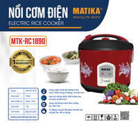 Nồi cơm điện Matika MTK-RC1890