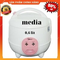 Nồi Cơm Điện Midea MR-CM06SA 0,6L- Coa Xửng Hấp Tiện Lợi-Nồi Cơm Cái Nhân-bảo hành 12 tháng chính hãng