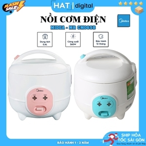 Nồi cơm điện Midea MR-CM06SB - 0.6 lít