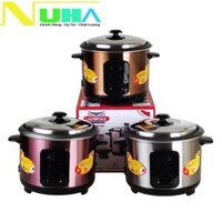 Nồi cơm điện mini 0.6L Ladomax HA-7106 thiết kế nắp rời thoát hơi tốt, nấu cơm cho 1 - 2 người ăn-Hàng chính hãng - Màu tím