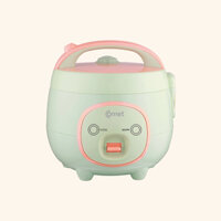 Nồi cơm điện mini 0,8L cho 2 người nắp gài COMET - Heo con CM8006 màu ngẫu nhiên bảo hành 1 năm