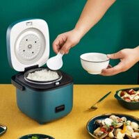 Nồi Cơm Điện Mini 1.2Lít Đa Năng (Hầm, Lẩu, Luộc) Dùng Cho Gia Đình 1-2 Người