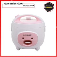 Nồi Cơm Điện Mini 1.8 Lít Thông Minh Nắp Rời SUNHOUSE SHD8607W Nấu Cơm Nhanh Dễ Dàng Sử Dụng Và Vệ Sinh