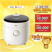 Nồi cơm điện MINI (2 người ăn) 1.6L (nấu cơm 0.5L) Bear DFB-C16K1 - Hàng Chính Hãng