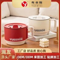 Nồi cơm điện mini 2 trong 1 ,nồi nấu đa năng nồi lẩu nhỏ nồi mì ăn liền 1.5L phù hợp Học Sinh, Sinh Viên, Văn Phòng