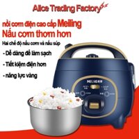 Nồi cơm điện mini Chigo 0.8L đa năng, Làm bánh,Nấu cơm, Nấu cháo, Hầm xương, Luộc rau củ quả tiện lợi -Bảo Hành 12 Tháng
