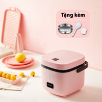 Nồi cơm điện mini đa năng JIASHI 12L cho 1-2 người ăn - Noi com dien có lòng nồi chống dính - Thiết kế nhỏ gọn tinh tế màu sắc đa dạng - Hàng chính hãng bảo hành 6 tháng