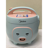 Nồi cơm điện mini hãng midea dung tích 1,6 lít 350w nấu 0,6 kg gạo cơm rất ngon và rất sịn