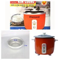 Nồi cơm điện mini KIM CƯƠNG KC-0.3L, Nồi cơm điện 0.3 lít Kim Cương KC-03L, Giá Rẻ, Chất Lượng, 1 người ăn