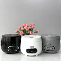 Nồi cơm điện mini Lebenlang hàng Đức dung tích 800ml, công suất 250W nhỏ gọn, thiết kế đơn giản hiện đại